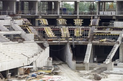 На строительство стадиона «Зенита» нужно потратить еще 12 миллиардов рублей