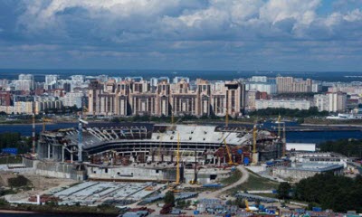 К стадиону «Зенита» на Крестовском острове подведут канатную дорогу за 7,3 миллиарда рублей
