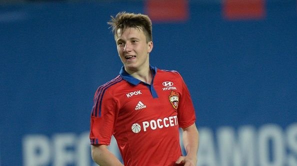 ЦСКА продлил контракт с Головиным до 2019 года