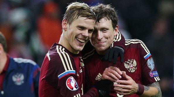 Кокорин и Мамаев получили 30 млн рублей за выход сборной на Евро