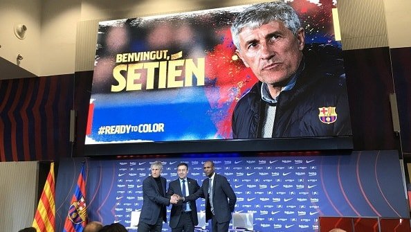 Сетьен официально стал главным тренером «Барселоны»